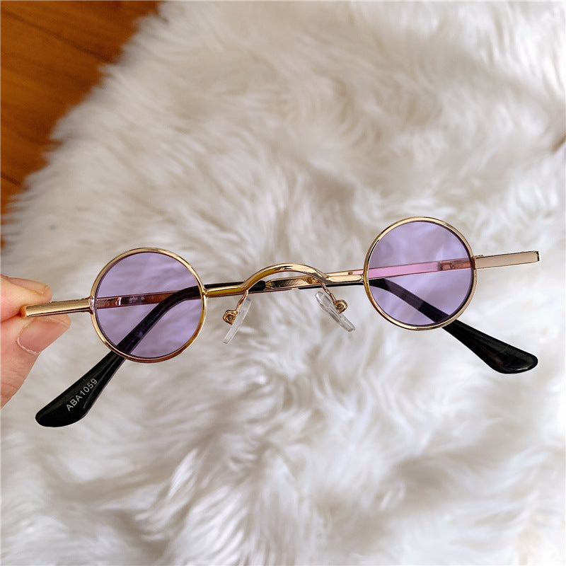 Retro Sunglasses For Men And Women With Super Small Frame Retro Sunglasses For Men And Women With Super Small Frame