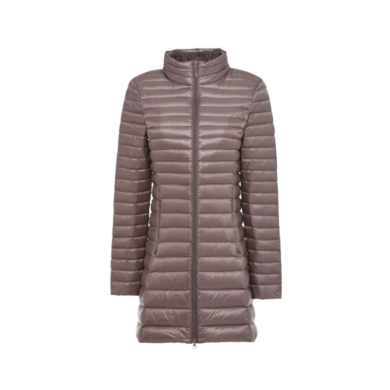 Autumn And Winter New Down Jacket Women's Lightweight Stand Collar Mid-length Slim Fit Slimming Plus Size Coat Autumn And Winter New Down Jacket Women's Lightweight Stand Collar Mid-length Slim Fit Slimming Plus Size Coat