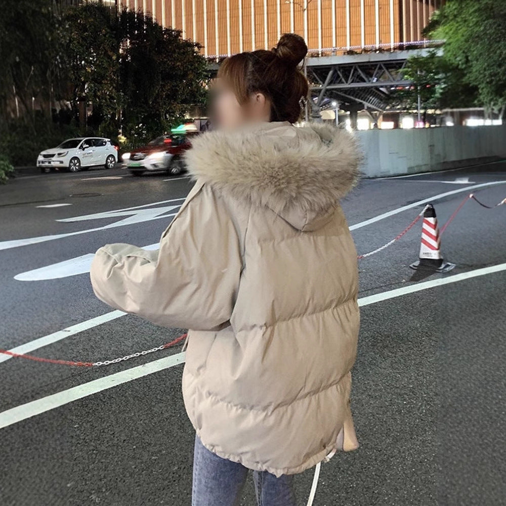 Loose Slimming Parka Coat For Women Loose Slimming Parka Coat For Women