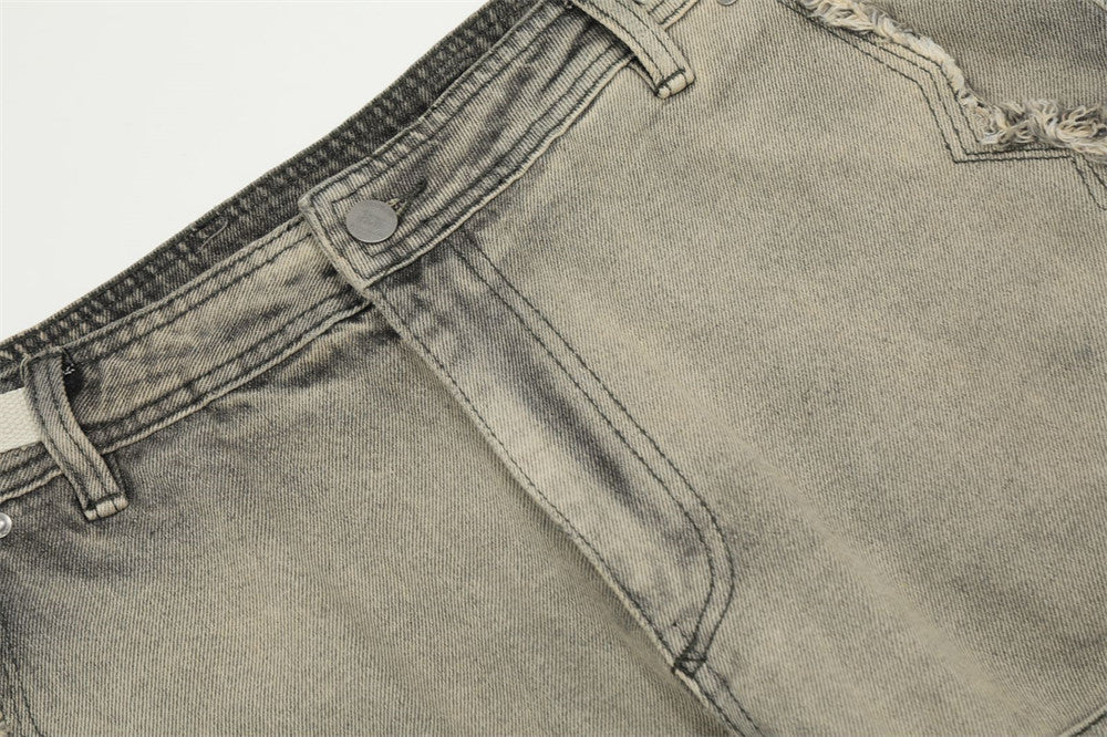 Spray Paint Distressed Dirty Jeans For Men Spray Paint Distressed Dirty Jeans For Men
