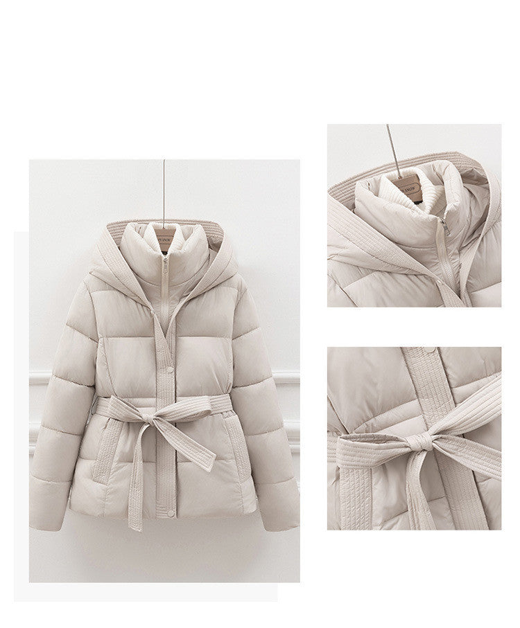 Fashion Personality Women's Short Waist Down Coat Fashion Personality Women's Short Waist Down Coat
