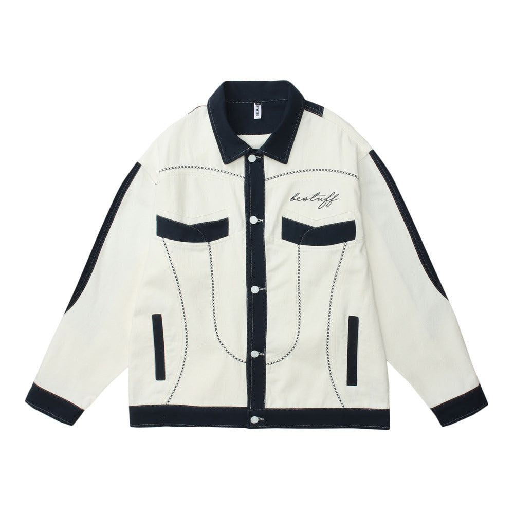 Stitching Wash Jacket For Men And Women Stitching Wash Jacket For Men And Women