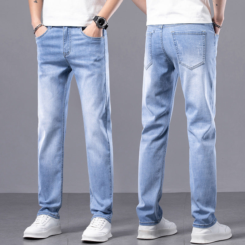 Men's Straight Slim Stretch Casual Pants Men's Straight Slim Stretch Casual Pants
