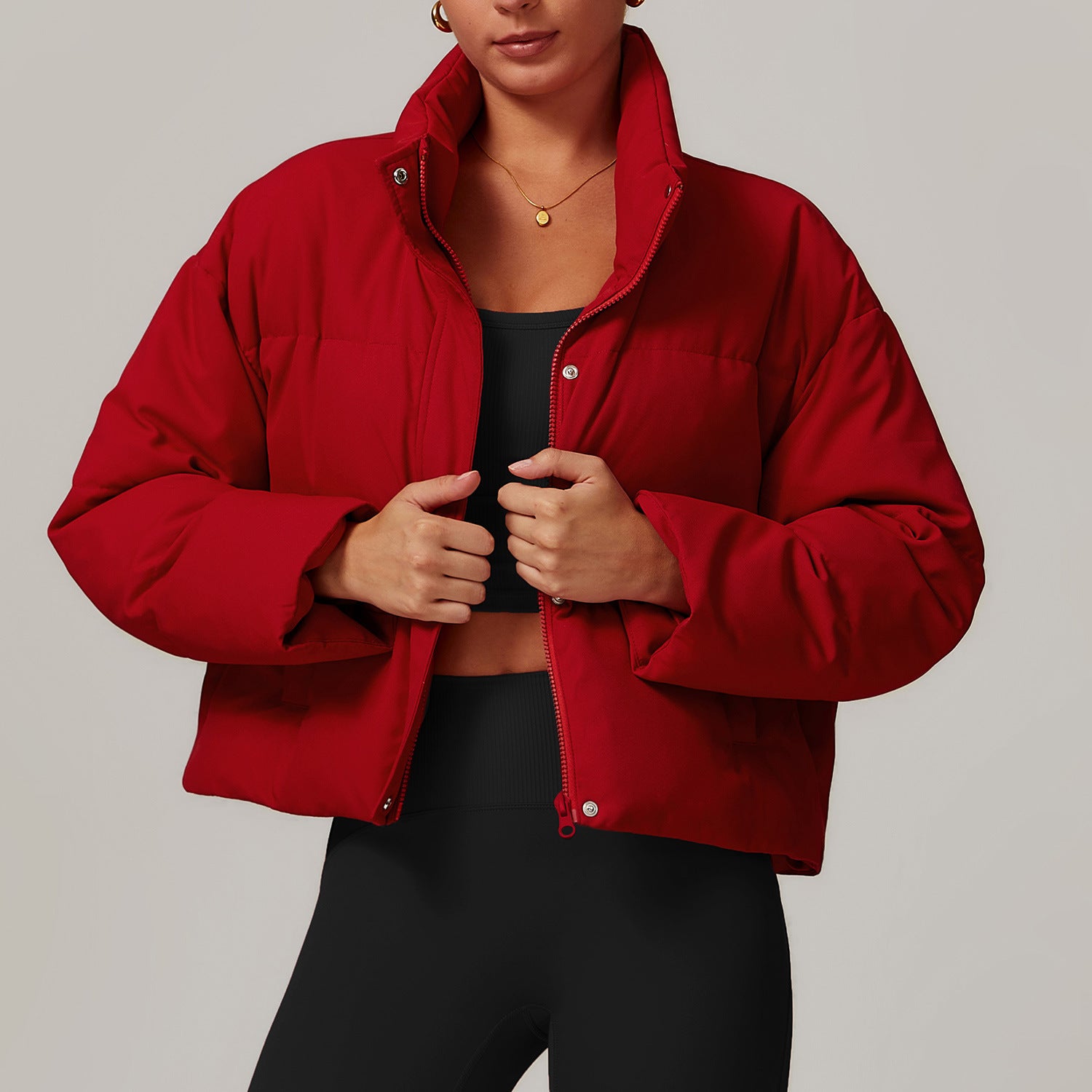 Winter New Warm Down Jacket Comfortable All-match Long Sleeve Winter New Warm Down Jacket Comfortable All-match Long Sleeve
