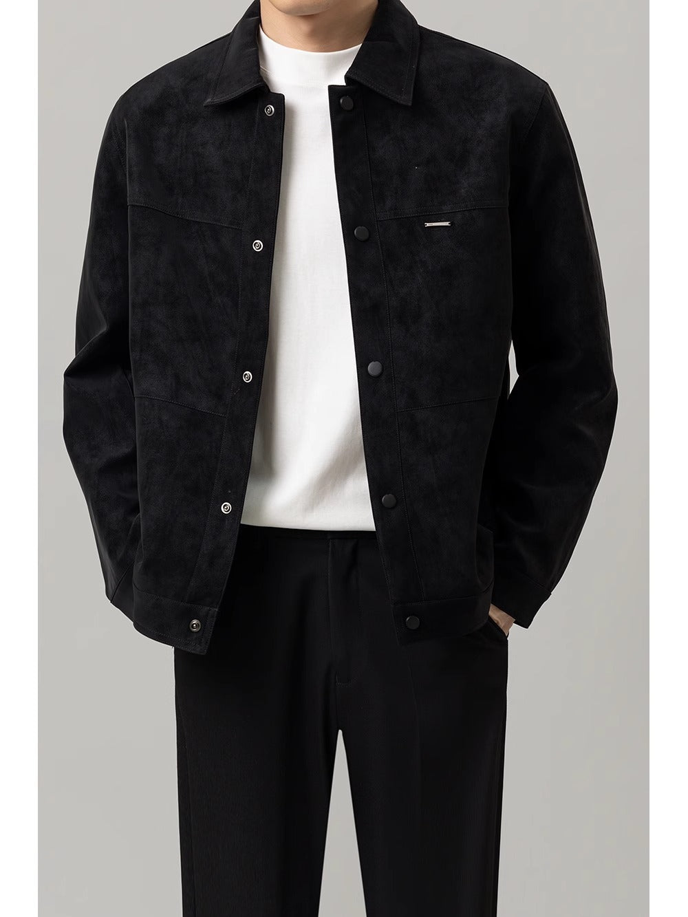 Lightly Mature Short Jacket For Men Lightly Mature Short Jacket For Men