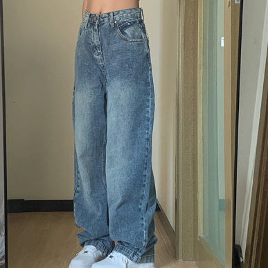 Plus Size High Waist Wide Leg Jeans For Women Plus Size High Waist Wide Leg Jeans For Women
