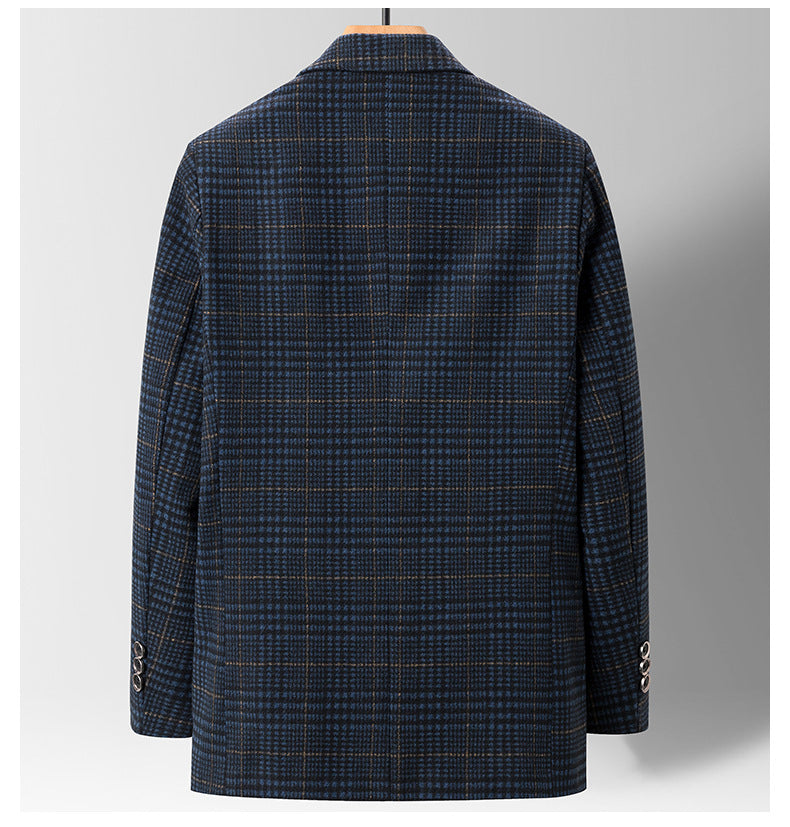 Spring Summer Slim-fit Casual Plaid Men's Suit Jackets Spring Summer Slim-fit Casual Plaid Men's Suit Jackets