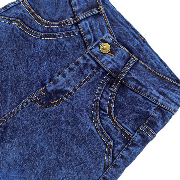 Boys' Flat Stretch Slim Long Jeans Boys' Flat Stretch Slim Long Jeans