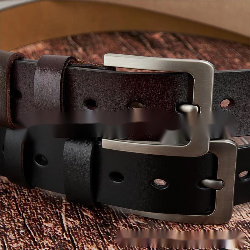 Father's Day Gift European Vintage Men's Pin Buckle Belt Card Stitch Double-sided Engraved Pants Pocket Father's Day Gift European Vintage Men's Pin Buckle Belt Card Stitch Double-sided Engraved Pants Pocket