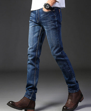 Straight Stretch Slim Fit Casual Men's Trousers Straight Stretch Slim Fit Casual Men's Trousers