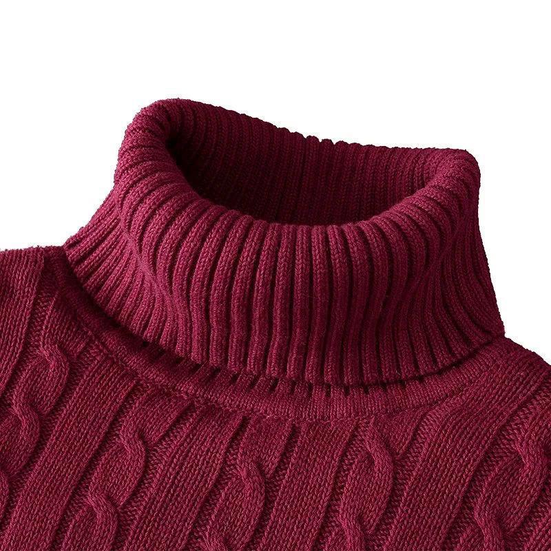 Twist Knitted Pullover Slim Fit Warm Top Solid Color Twist Knitted Pullover Slim Fit Warm Top Solid Color