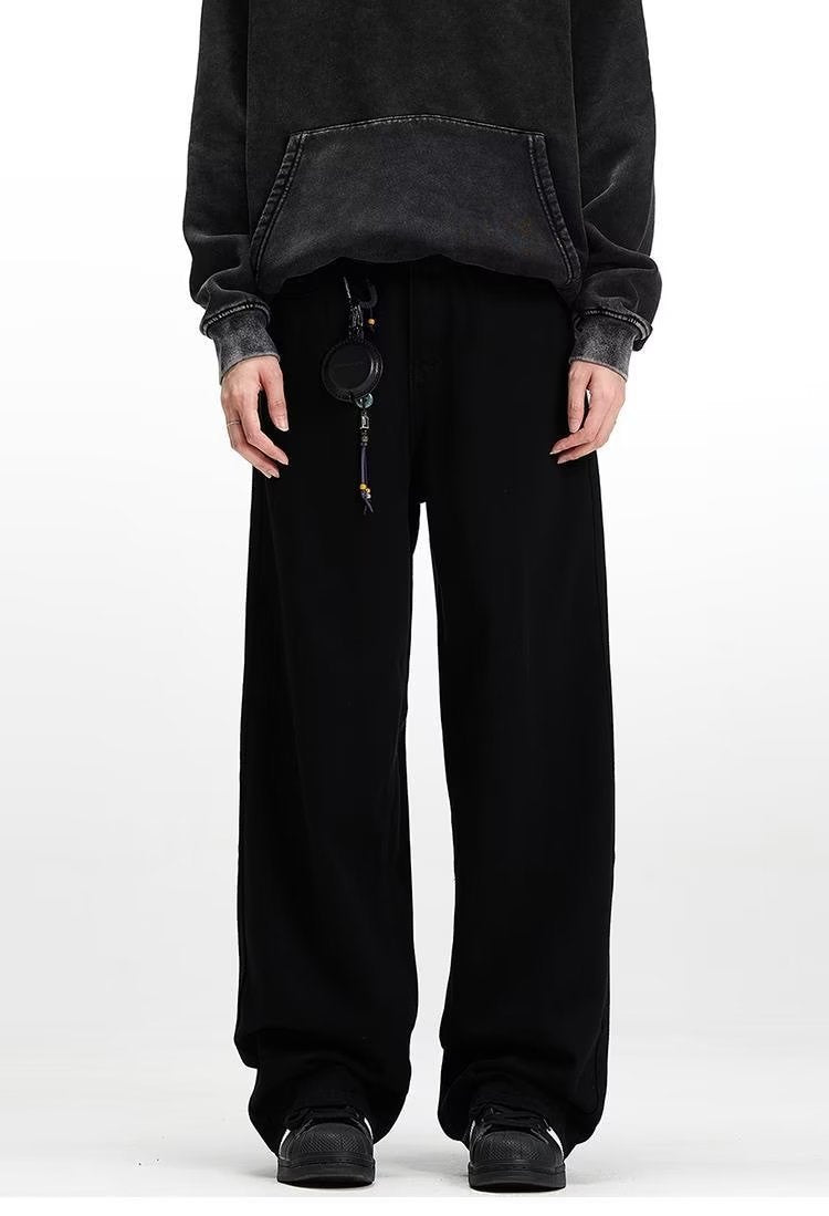 Loose Retro Straight Jeans For Men Loose Retro Straight Jeans For Men