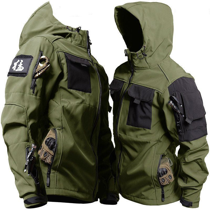 Men's Fleece Jackets Overalls And Workwear Pants For Autumn And Winter Men's Fleece Jackets Overalls And Workwear Pants For Autumn And Winter
