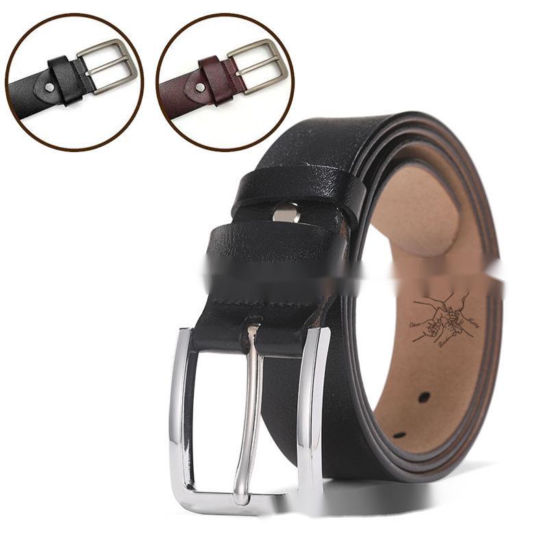 Father's Day Gift European Vintage Men's Pin Buckle Belt Card Stitch Double-sided Engraved Pants Pocket Father's Day Gift European Vintage Men's Pin Buckle Belt Card Stitch Double-sided Engraved Pants Pocket