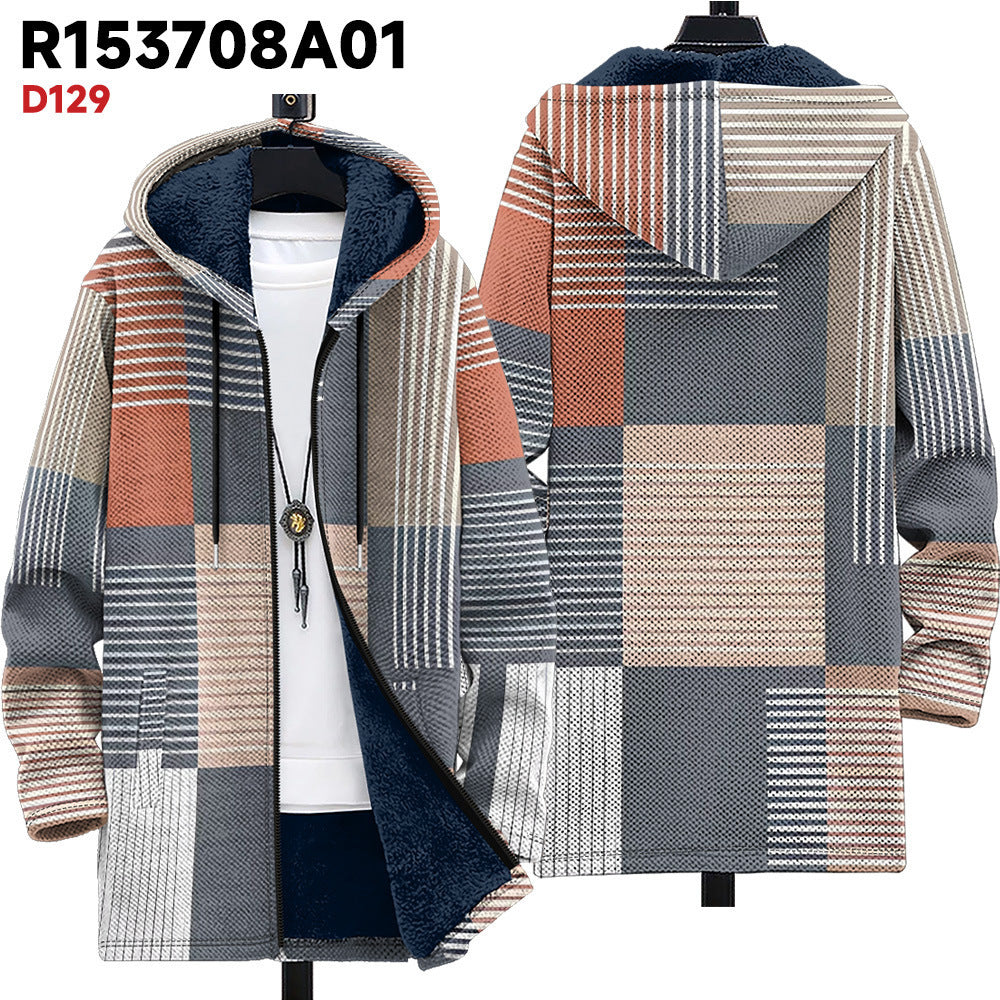 Men's Autumn And Winter Fashion Loose Cotton Coat Men's Autumn And Winter Fashion Loose Cotton Coat