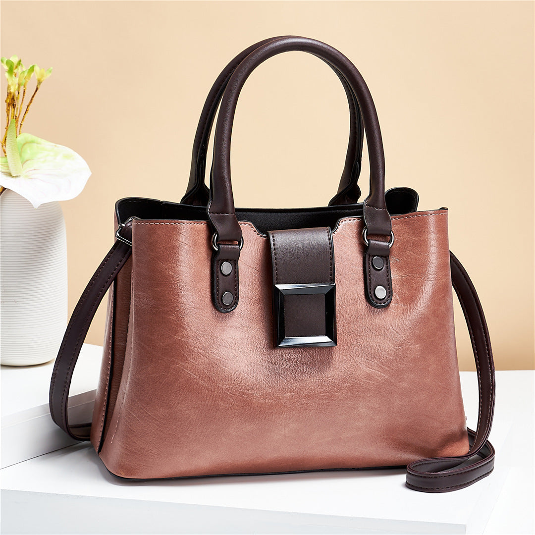 Women Shoulder Bag Big Buckle Handbags Work Daily Office Crossbody Bags Women Shoulder Bag Big Buckle Handbags Work Daily Office Crossbody Bags