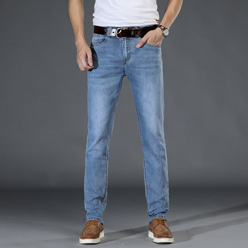 Business Stretch Jeans Men's Loose Business Stretch Jeans Men's Loose