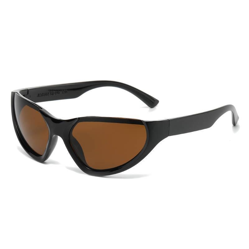 Men And Women Riding Cat's Eye Half Frame Colorful Sunglasses Men And Women Riding Cat's Eye Half Frame Colorful Sunglasses