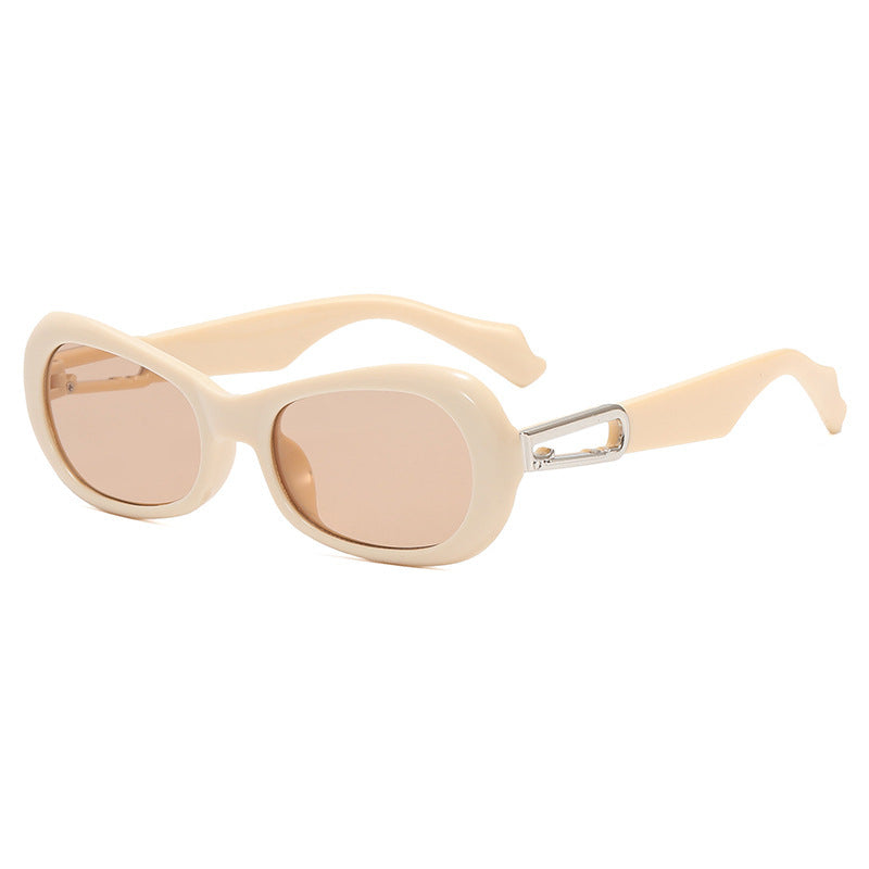 Fashion Oval Retro Sunglasses Trend Men And Women Fashion Oval Retro Sunglasses Trend Men And Women