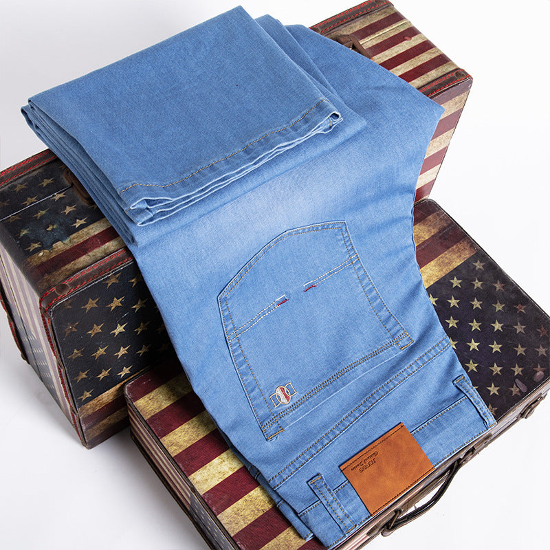 Loose Oversized Jeans For Men With Stretch And Slimming Effect Loose Oversized Jeans For Men With Stretch And Slimming Effect