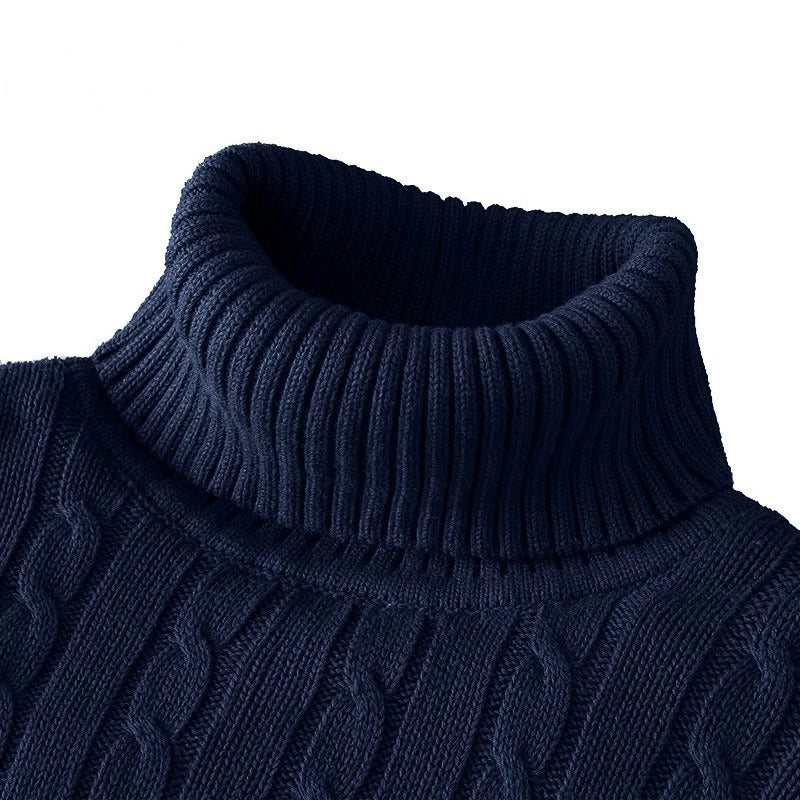 Twist Knitted Pullover Slim Fit Warm Top Solid Color Twist Knitted Pullover Slim Fit Warm Top Solid Color