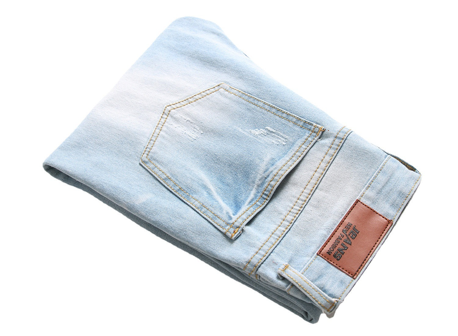 Men's Jeans Slim Fit Straight Ripped Men's Jeans Slim Fit Straight Ripped
