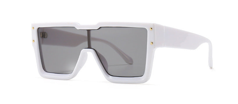 Oversized One Lens Square Sunglasses Fashion Men Women Oversized One Lens Square Sunglasses Fashion Men Women