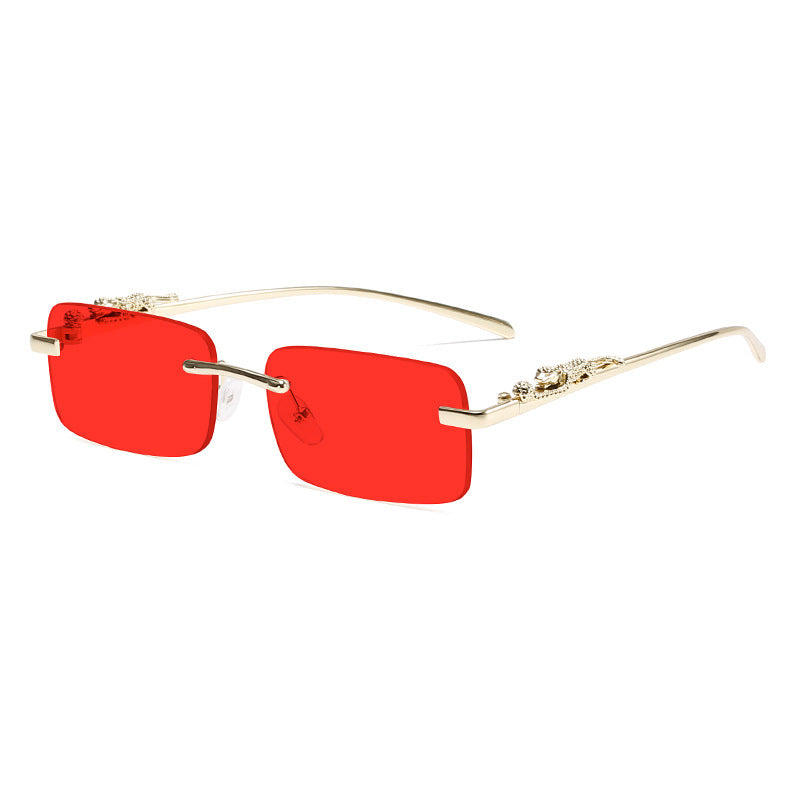 Men And Women Fashion Simple Square Frameless Sunglasses Men And Women Fashion Simple Square Frameless Sunglasses
