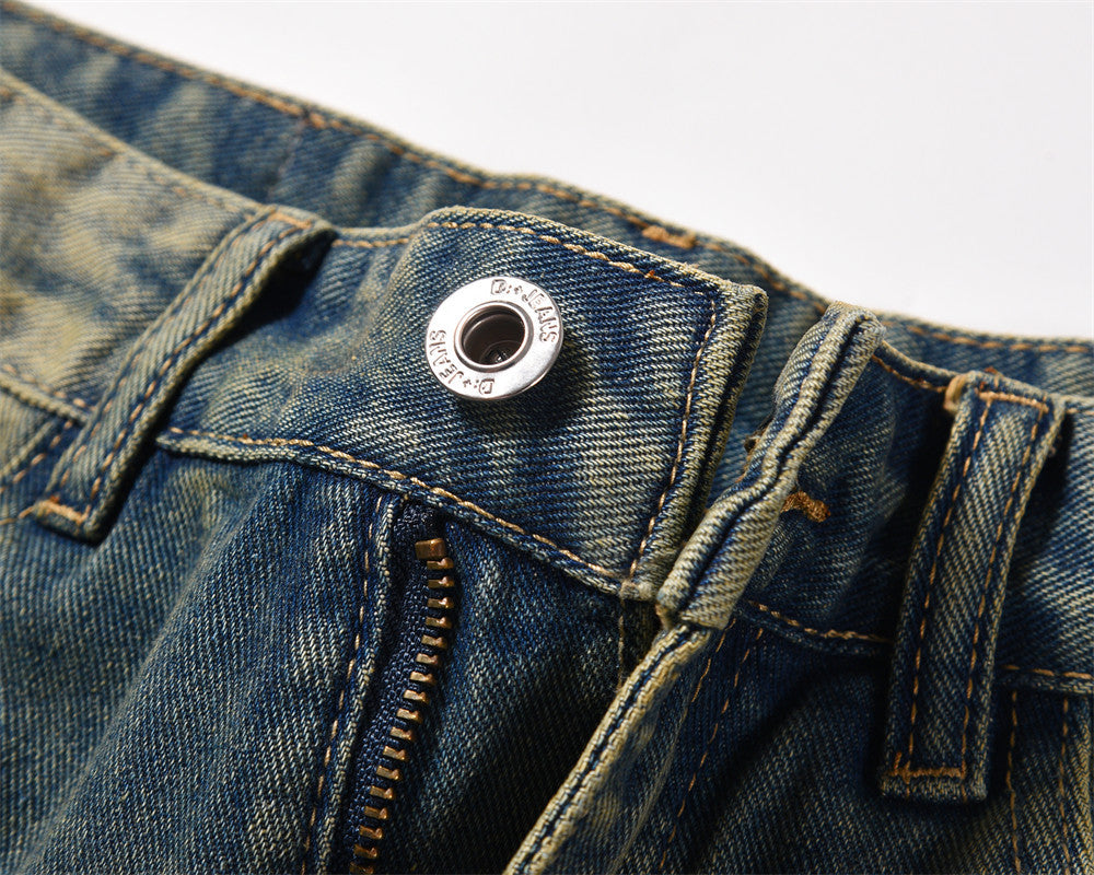 Fashion Work Clothes Pocket Jeans For Men Fashion Work Clothes Pocket Jeans For Men