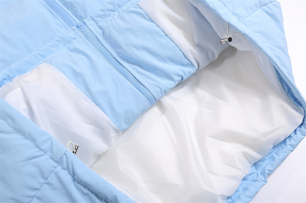 Men's High Street Simple Embroidery Letter Coat Men's High Street Simple Embroidery Letter Coat