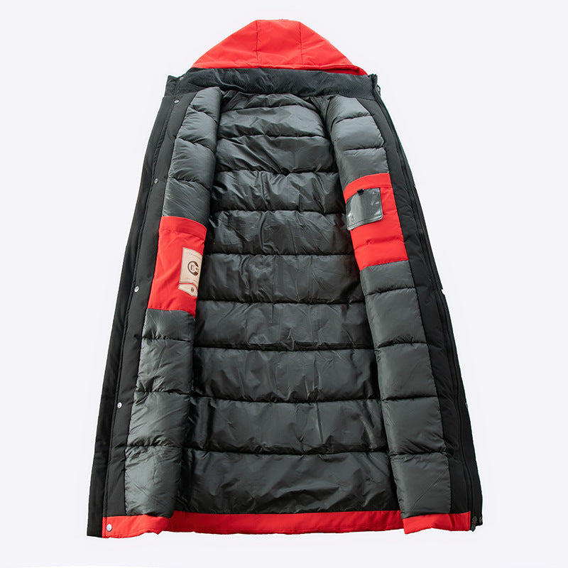 Middle-aged And Elderly Men's Down Cotton-padded Jacket Youth Daddy Outfit Middle-aged And Elderly Men's Down Cotton-padded Jacket Youth Daddy Outfit