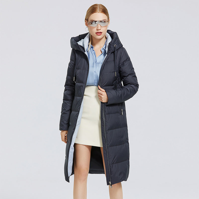 Windproof Zipped Stand Collar Cotton-padded Jacket Windproof Zipped Stand Collar Cotton-padded Jacket