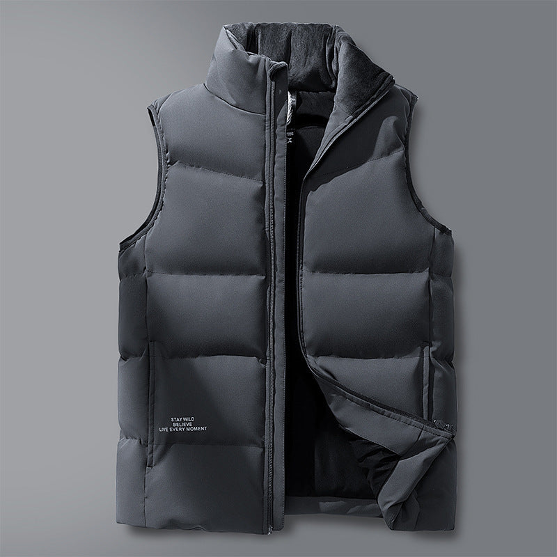 Warm Waistcoat Men's Plus Size Vest Warm Waistcoat Men's Plus Size Vest