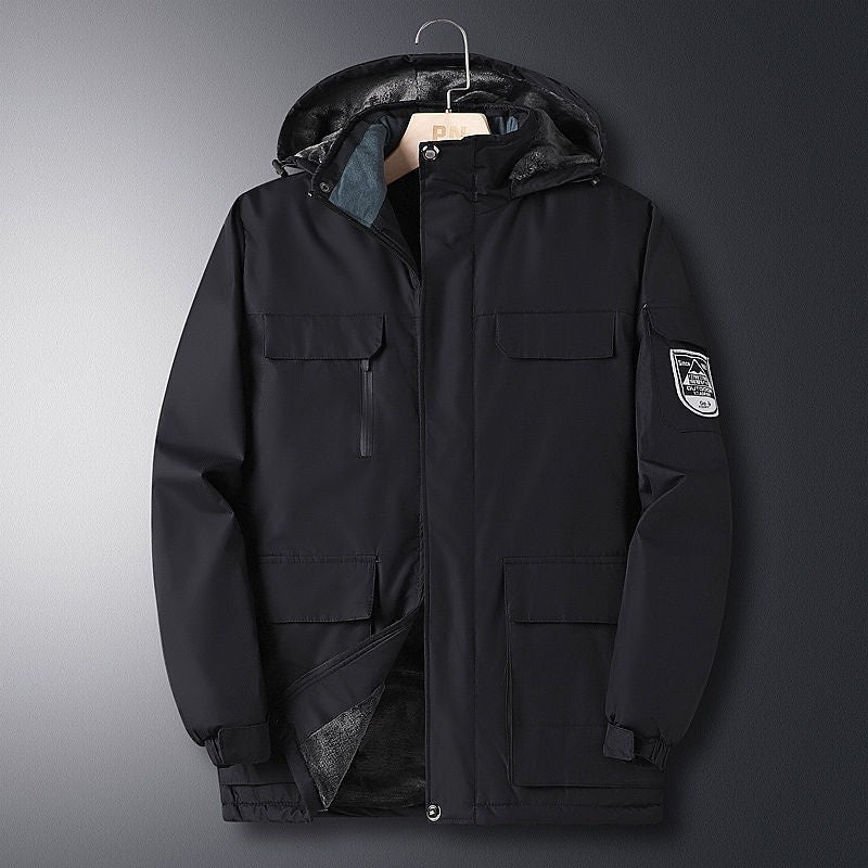 Men's Assault Jacket Fleece-lined Thickened Warm-keeping Cotton Clothing Dad Winter Clothes Coat Men's Assault Jacket Fleece-lined Thickened Warm-keeping Cotton Clothing Dad Winter Clothes Coat