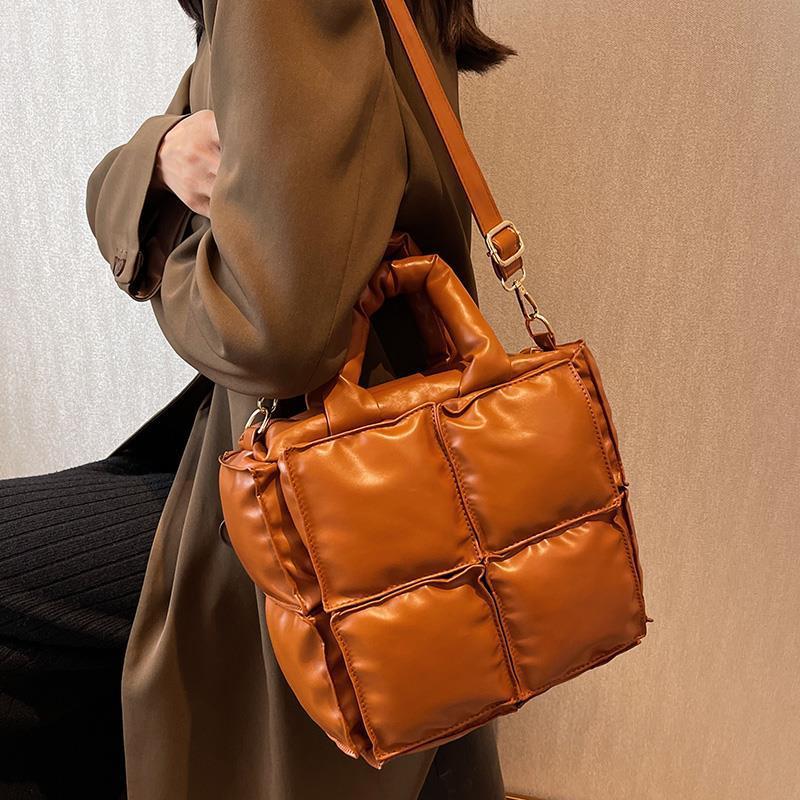 Bag Women's Stylish Plaid Handbag Bag Women's Stylish Plaid Handbag