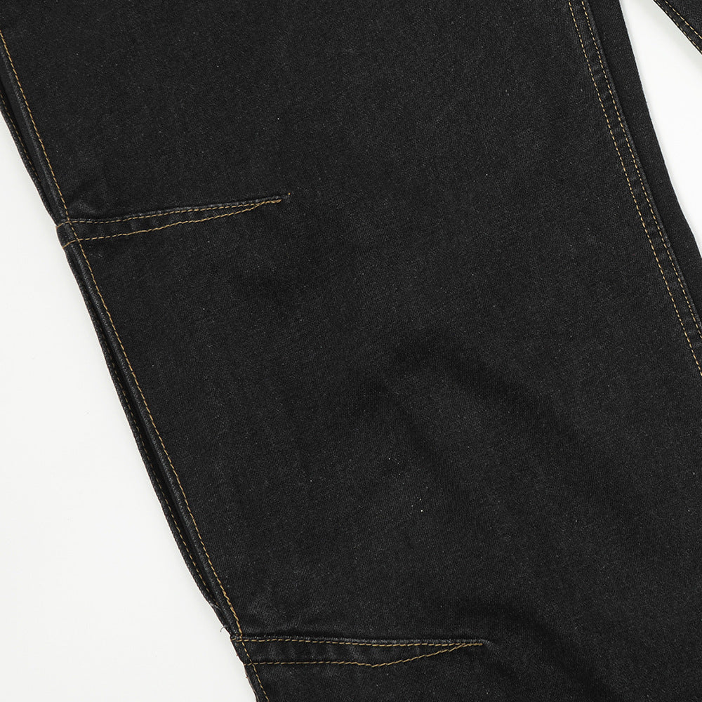 Fashion Loose Cool Wide Leg Jeans Men Fashion Loose Cool Wide Leg Jeans Men