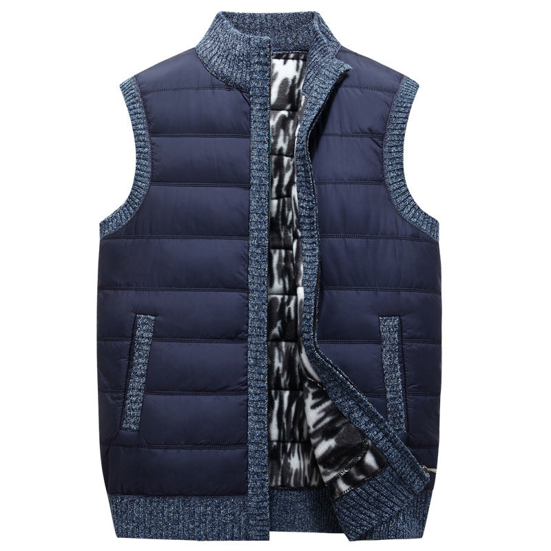 Casual Thick Warm Vest Men's Vest Jacket Casual Thick Warm Vest Men's Vest Jacket