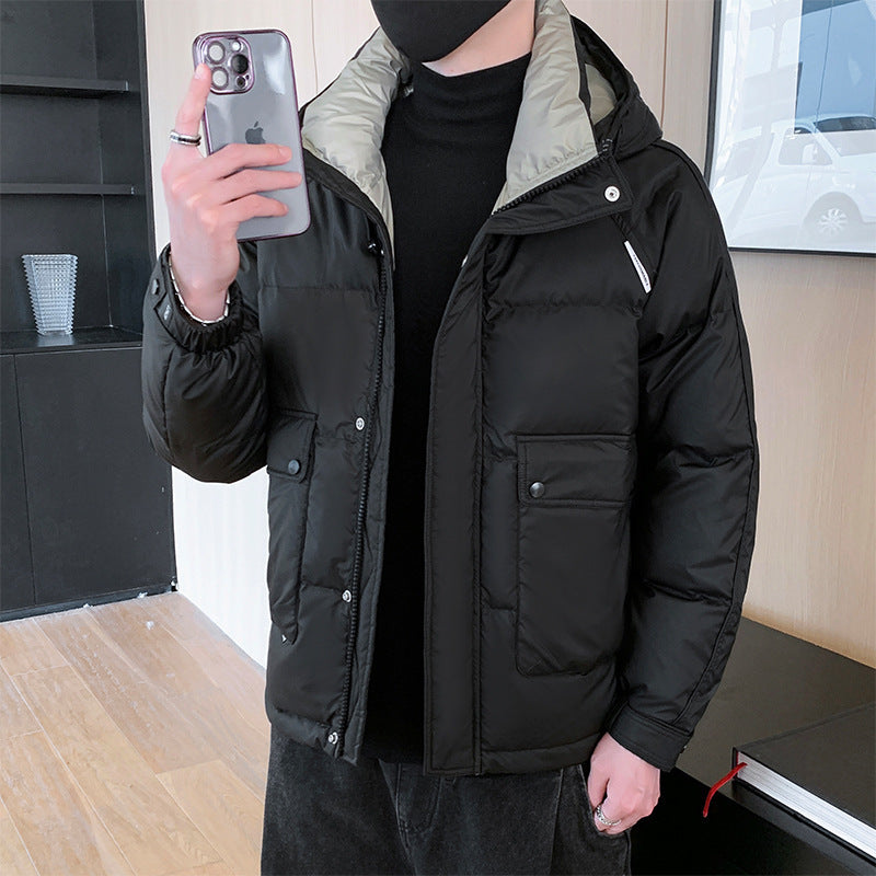 Down Jacket Men's High-end Short Down Jacket Men's High-end Short