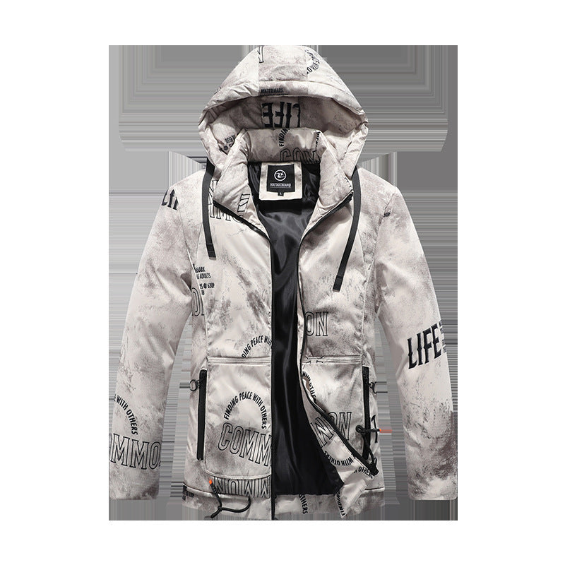 Men Winter Jacket With Velvet Pattern Men Winter Jacket With Velvet Pattern