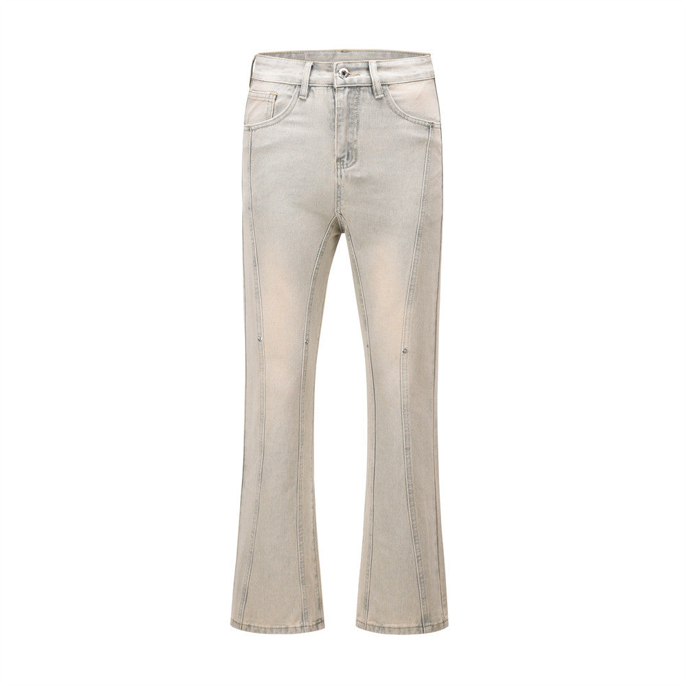 Fashion Series Line Rivet Skinny Jeans For Men Fashion Series Line Rivet Skinny Jeans For Men