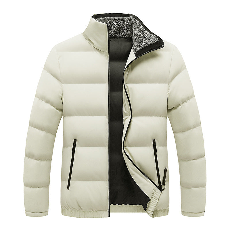 Warm Winter Plus Fleece Jacket Casual All-match Warm Winter Plus Fleece Jacket Casual All-match