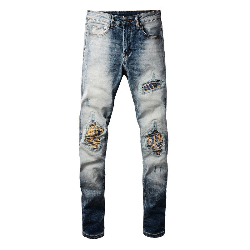 New American Retro Jeans Trendy Men New American Retro Jeans Trendy Men