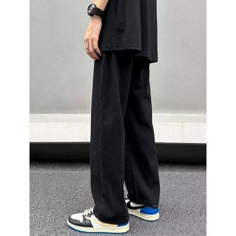 Loose Retro Straight Jeans For Men Loose Retro Straight Jeans For Men