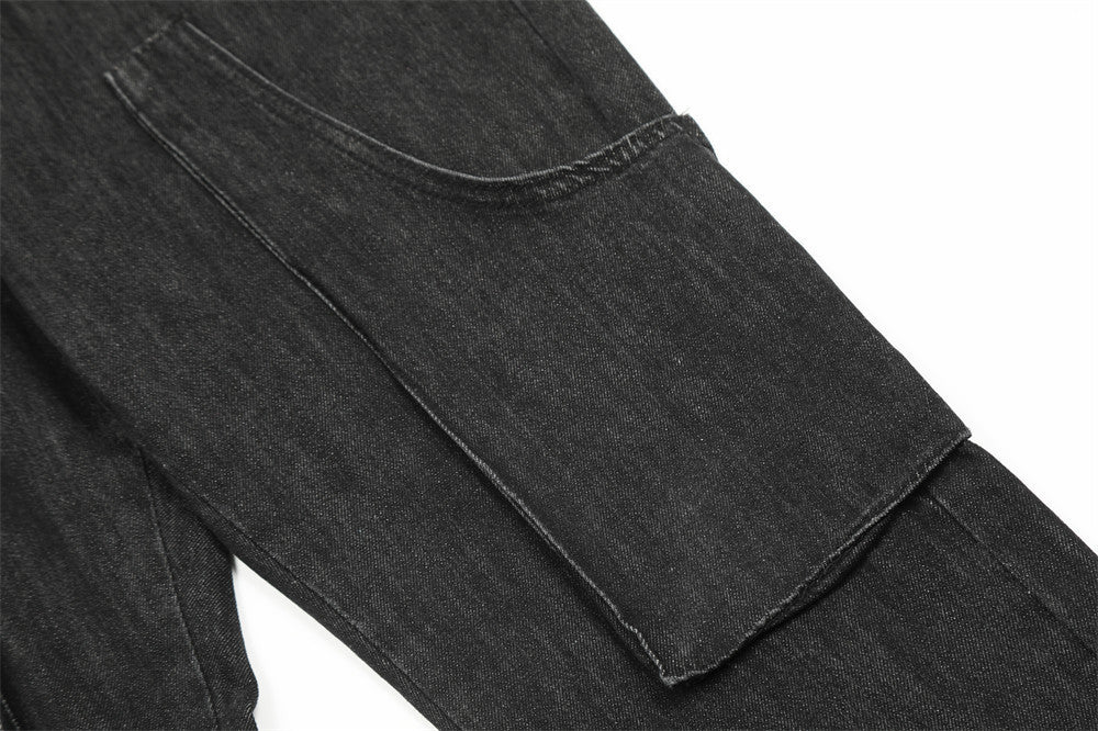 Fashion Personality Multi-pocket Design Jeans For Men Fashion Personality Multi-pocket Design Jeans For Men