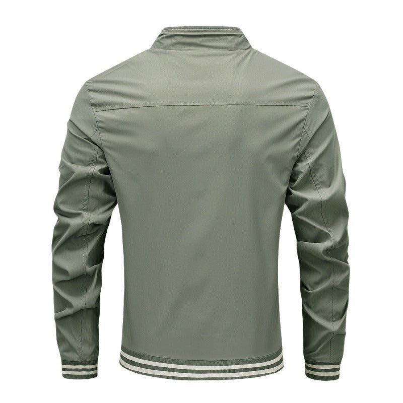 Sports Casual Youth Stand Collar Coat Top Sports Casual Youth Stand Collar Coat Top