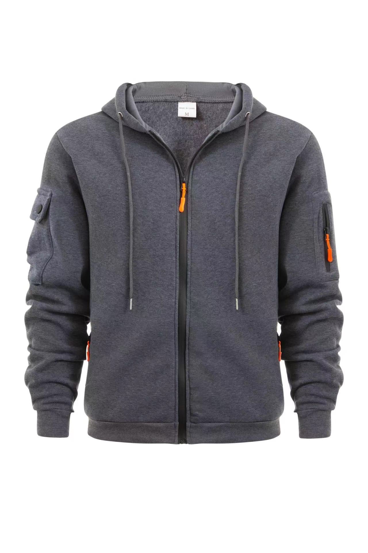 Fashion Men's Sports Plus Size Casual Jacket Fashion Men's Sports Plus Size Casual Jacket