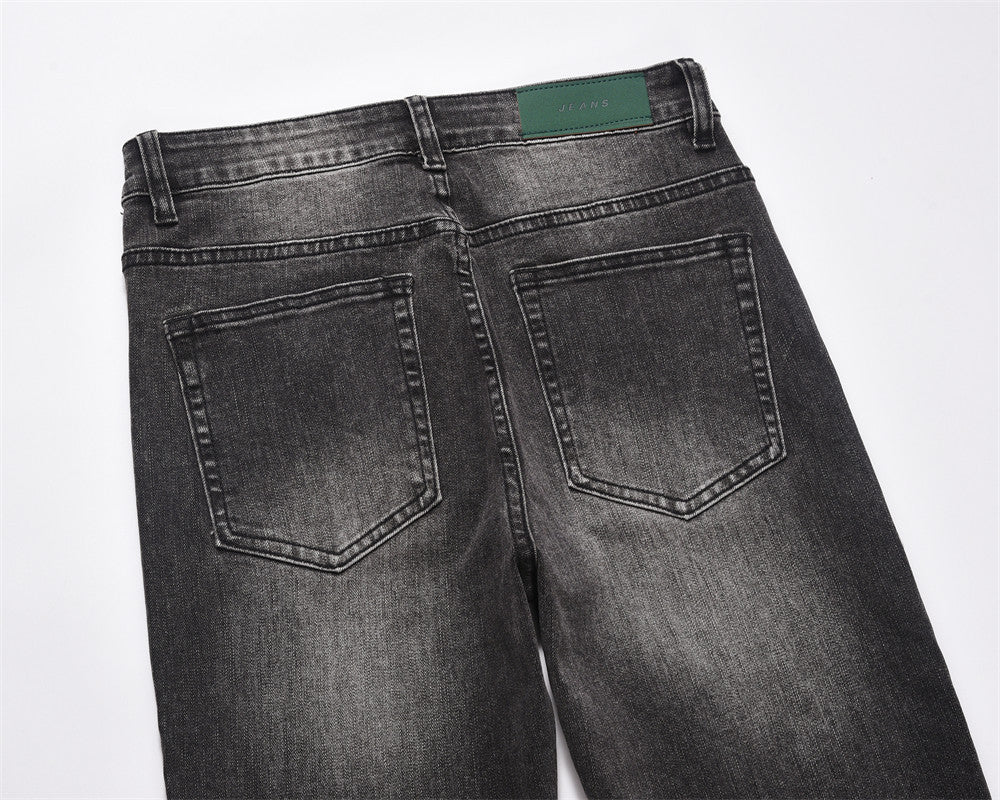 Washed Wear-white Jeans For Men Washed Wear-white Jeans For Men