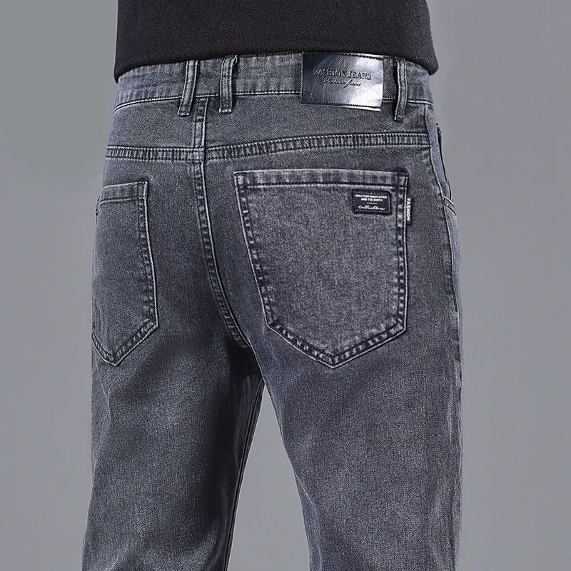 Slim Straight High-end Stretch Pants For Men Slim Straight High-end Stretch Pants For Men