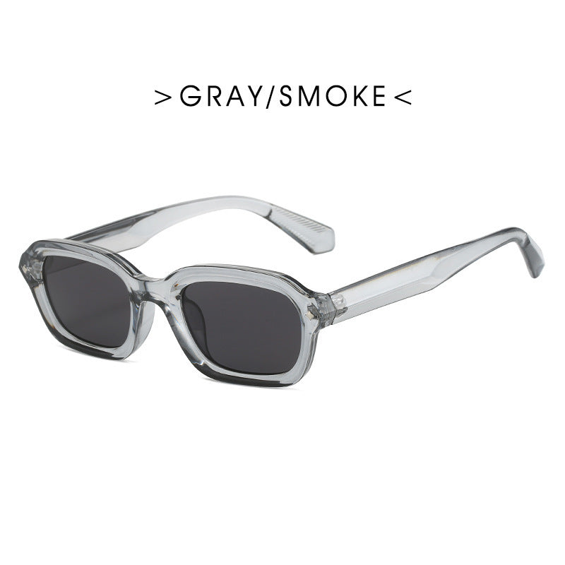 Retro High-grade Narrow Frame Square Sunglasses Women Retro High-grade Narrow Frame Square Sunglasses Women