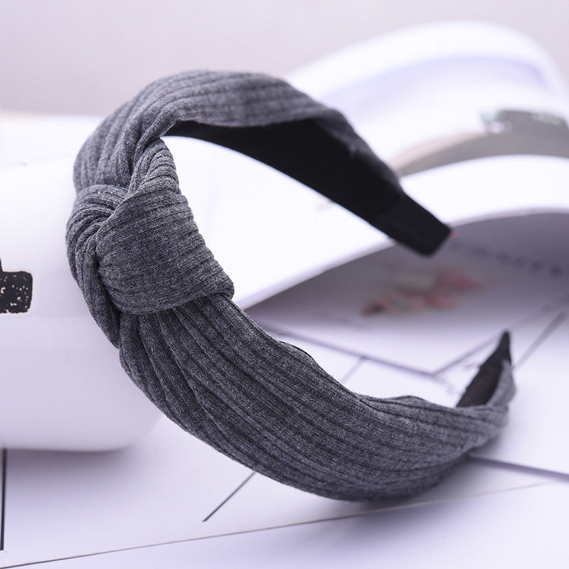 Houndstooth Wide-brim Retro Headband Adult Hair Accessories Houndstooth Wide-brim Retro Headband Adult Hair Accessories